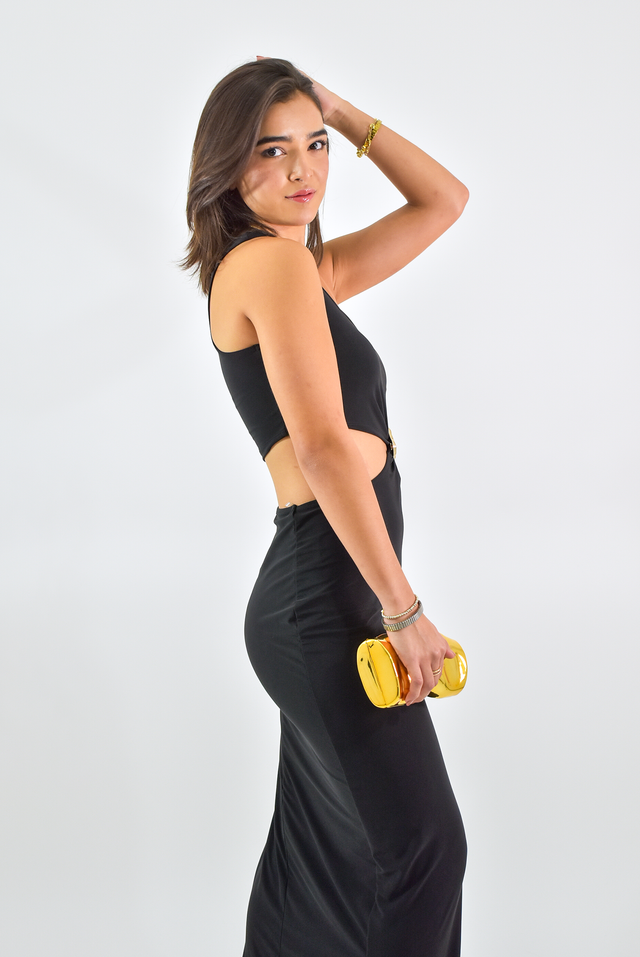 VESTIDO CON ABERTURA