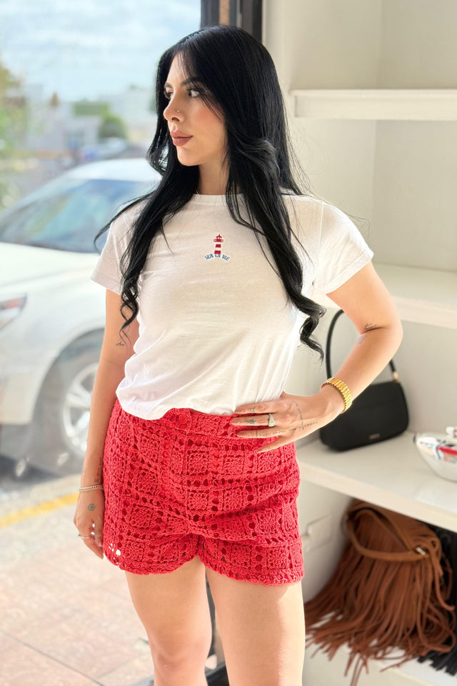 SHORT TEJIDO