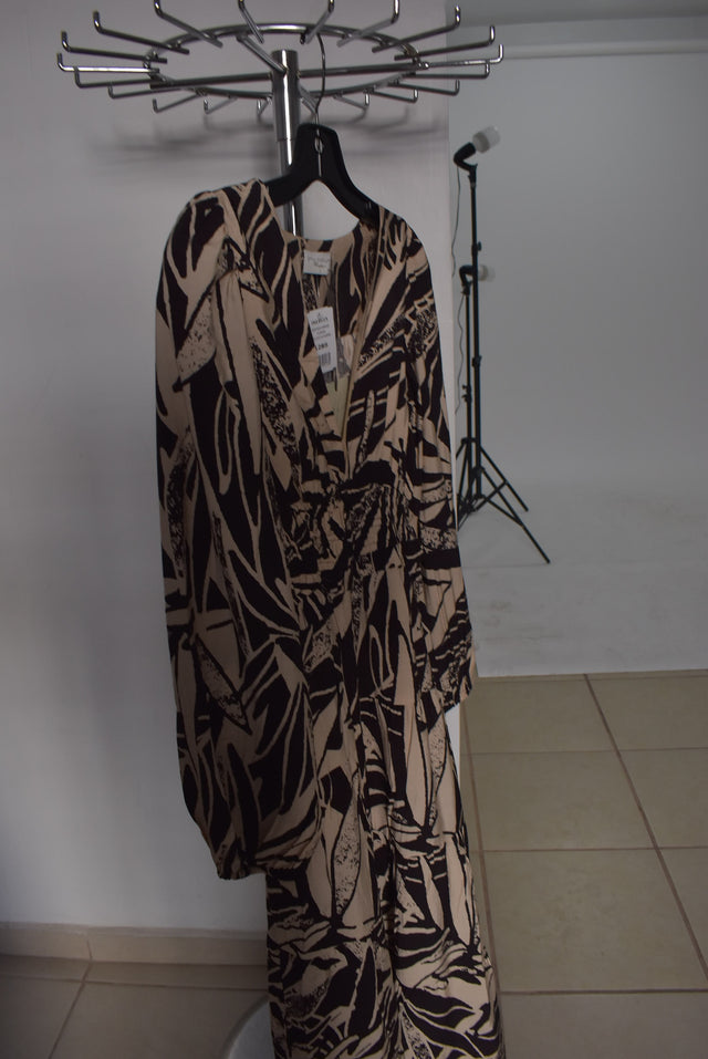 Vestido doble volante