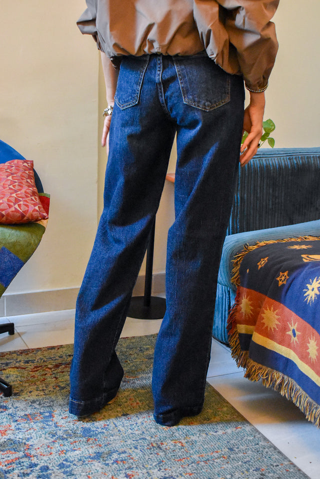 PANTALÓN DENIM CON BOLSAS