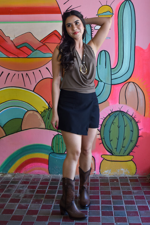 Falda‑Short “Black Mini Classic”