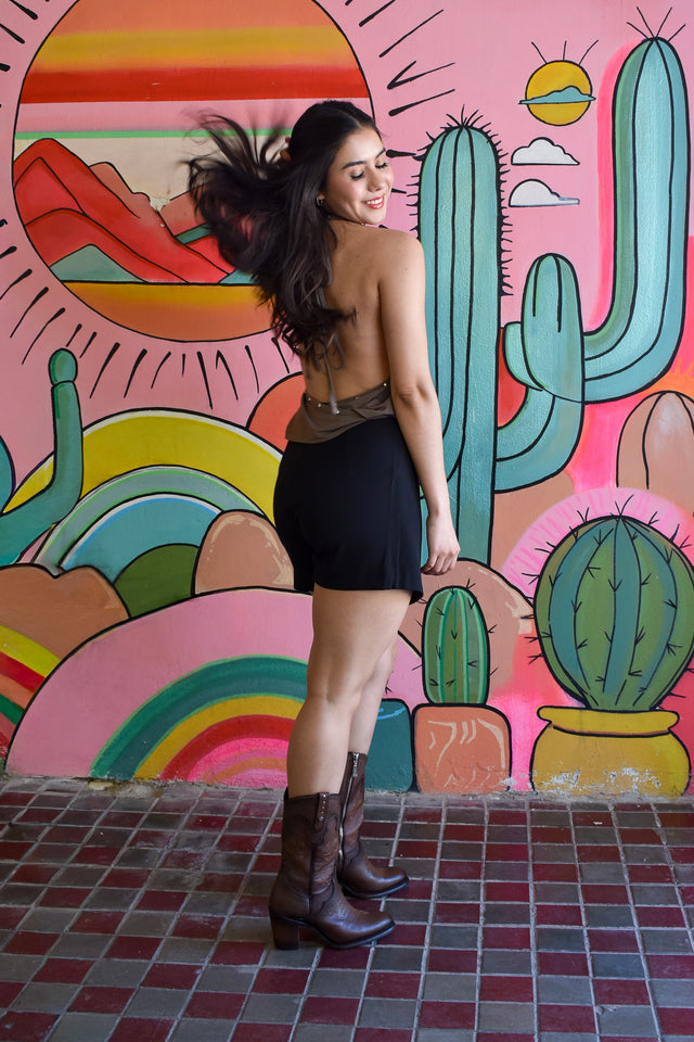 Falda‑Short “Black Mini Classic”