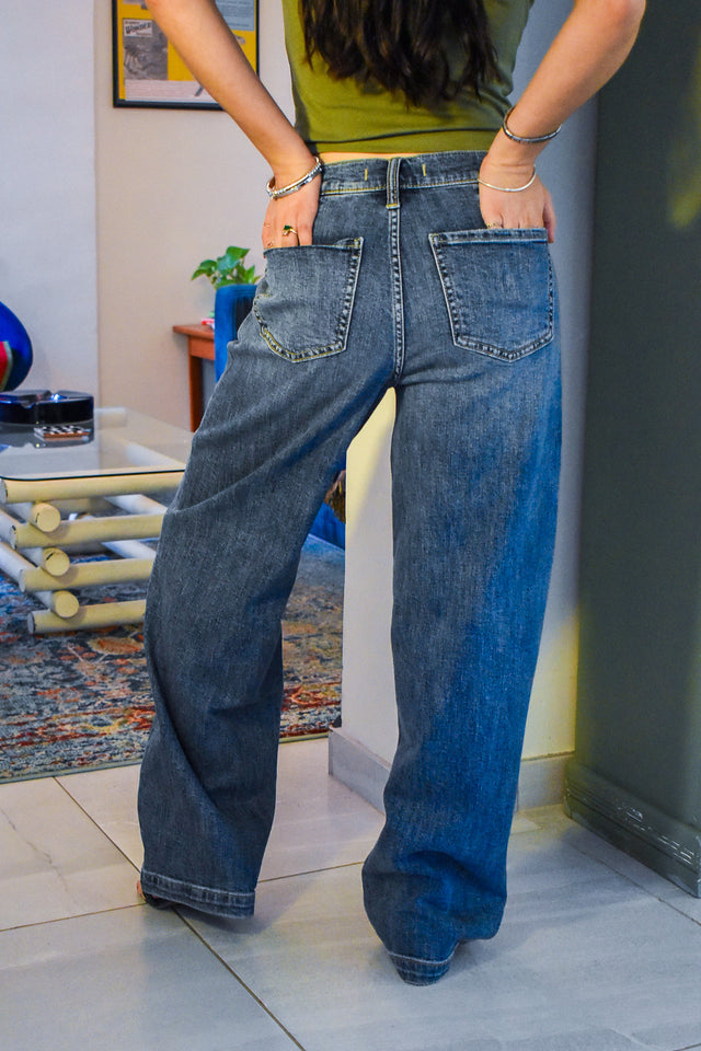 PANTALÓN DENIM AMPLIO