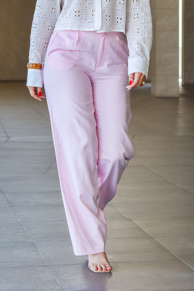 Pantalón tiro alto