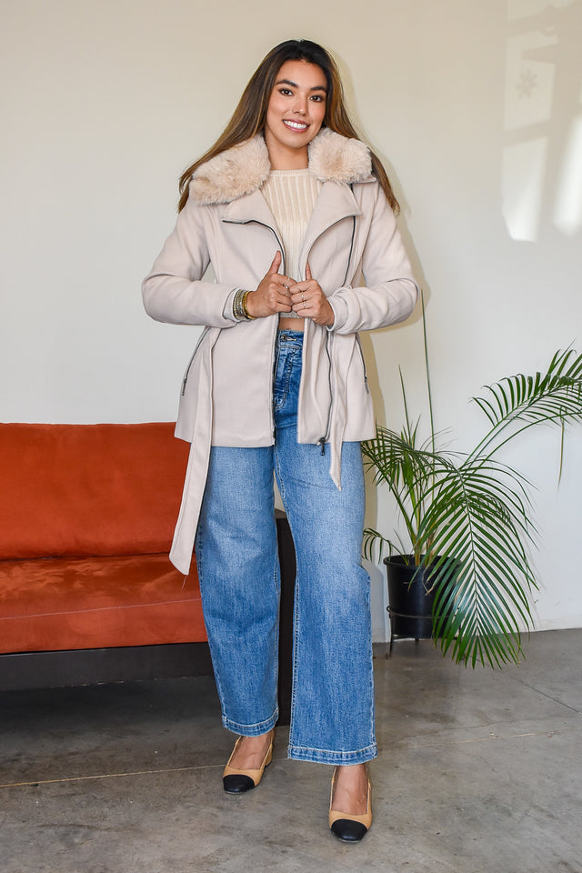 GABARDINA CON PELUCHE