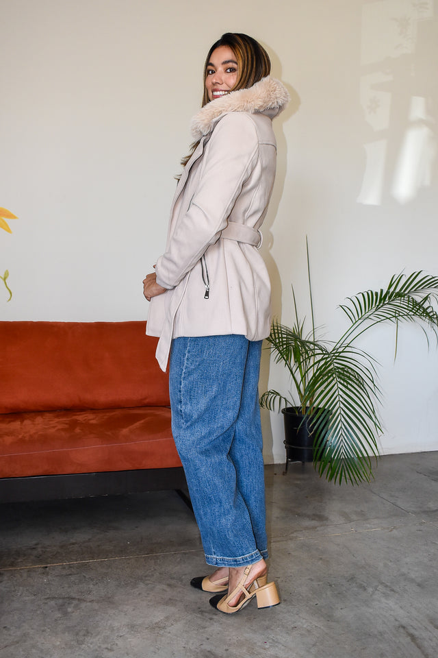 GABARDINA CON PELUCHE