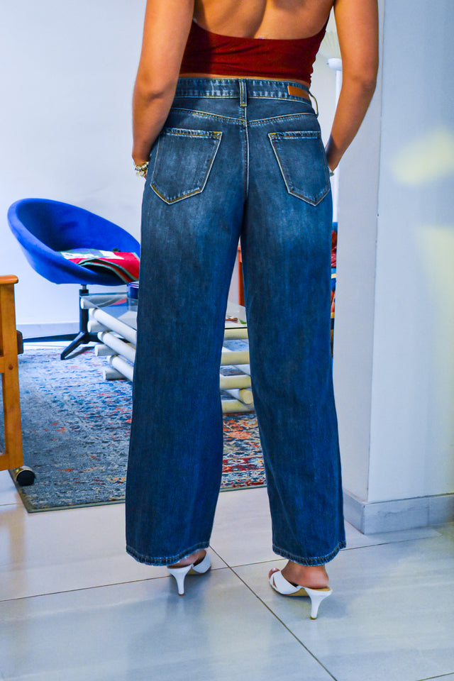 PANTALÓN DENIM RECTO