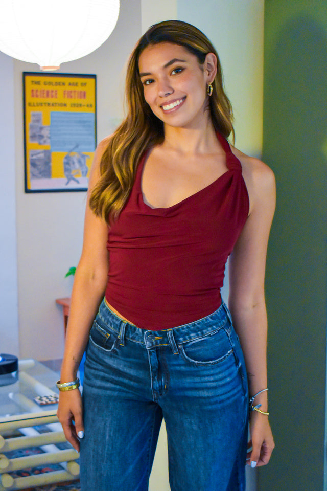 BLUSA TIRANTES ASIMÉTRICOS
