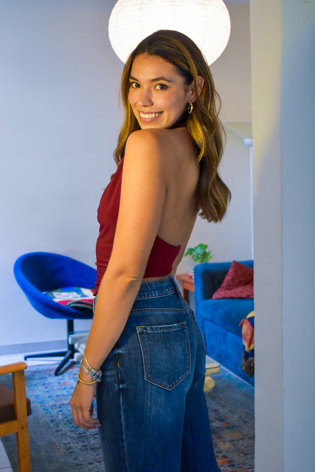 BLUSA TIRANTES ASIMÉTRICOS