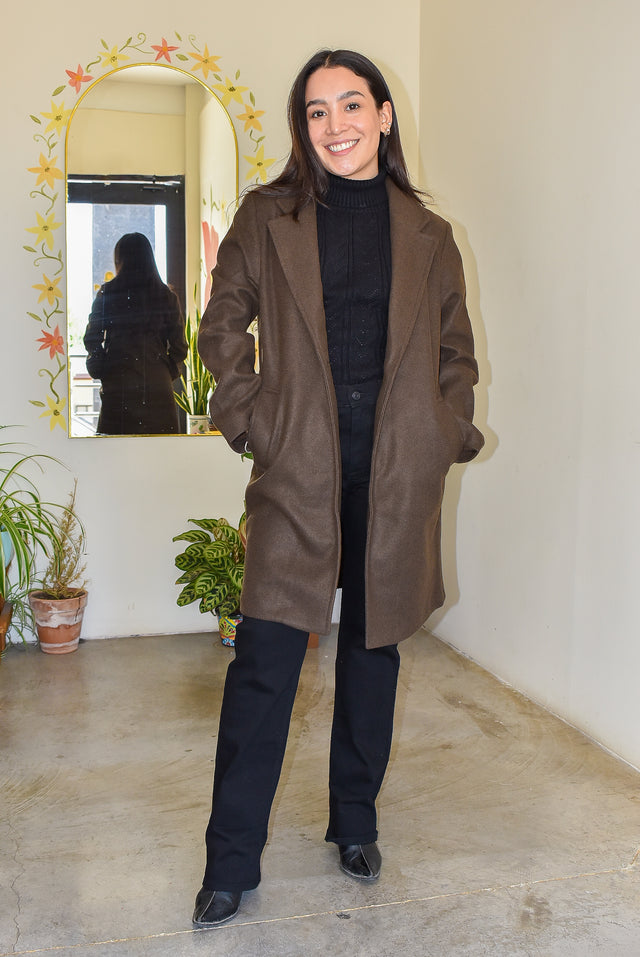 GABARDINA CON BOTÓN