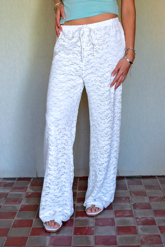 PANTALÓN DE ENCAJE