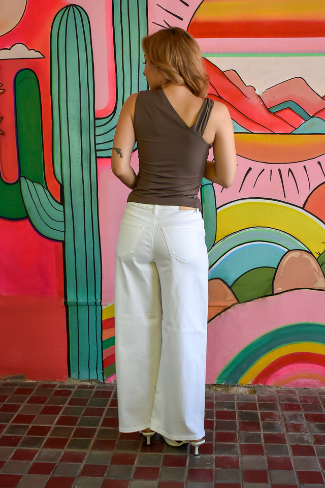 Pantalón corte recto