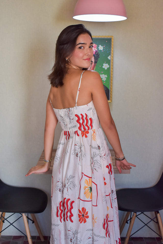 VESTIDO ESTAMPADO