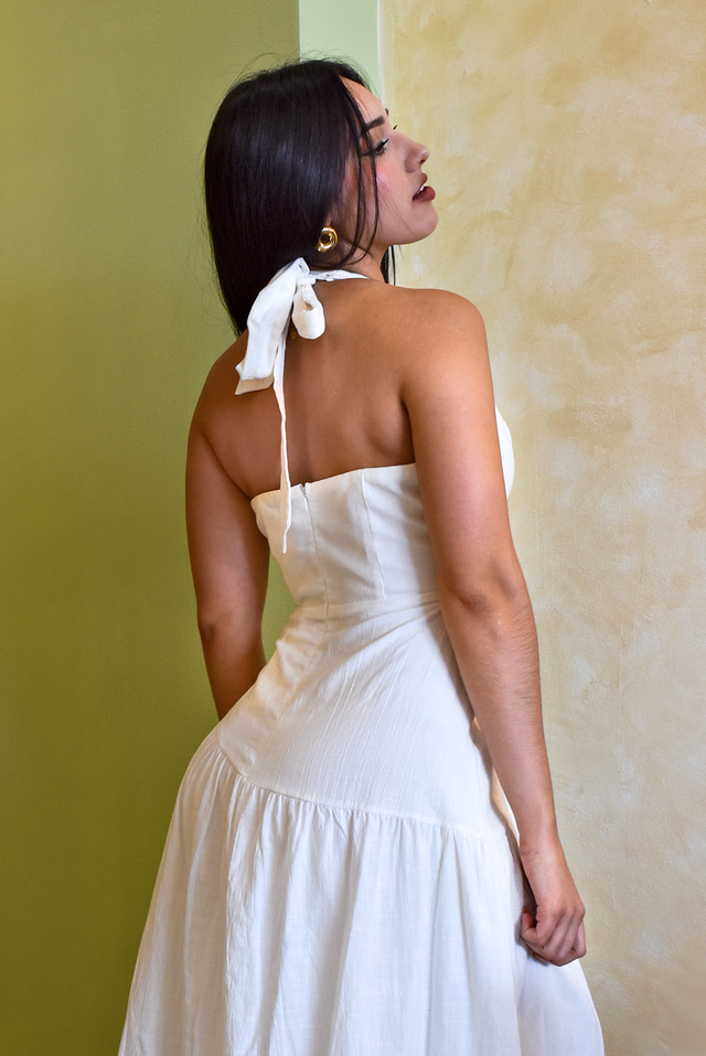 VESTIDO HALTER