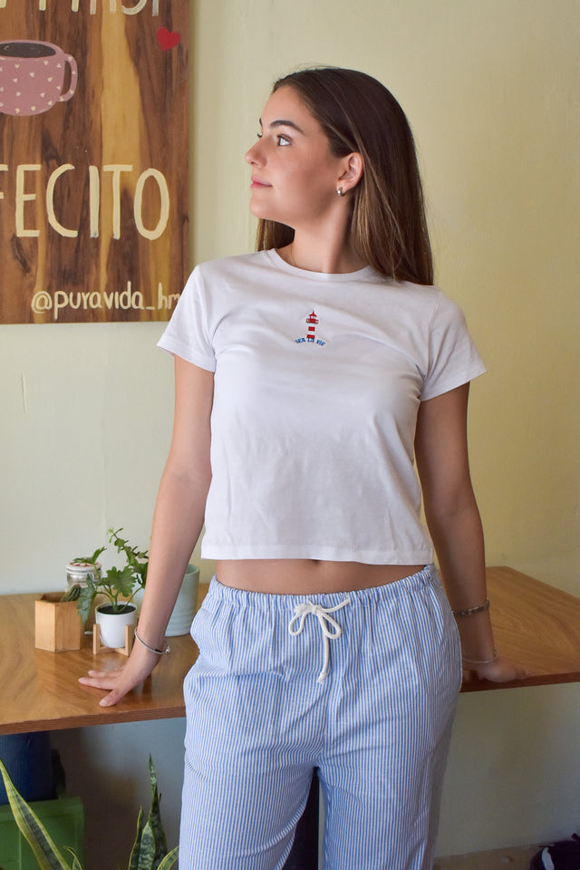 BLUSA CON BORDADO