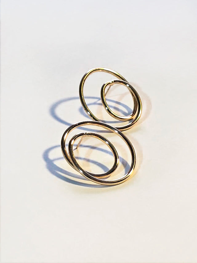 ARETES DOBLE ARO
