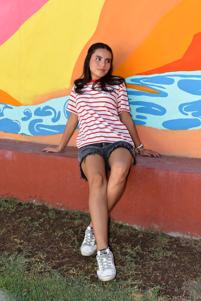 SHORT CON EFECTO DESGASTE