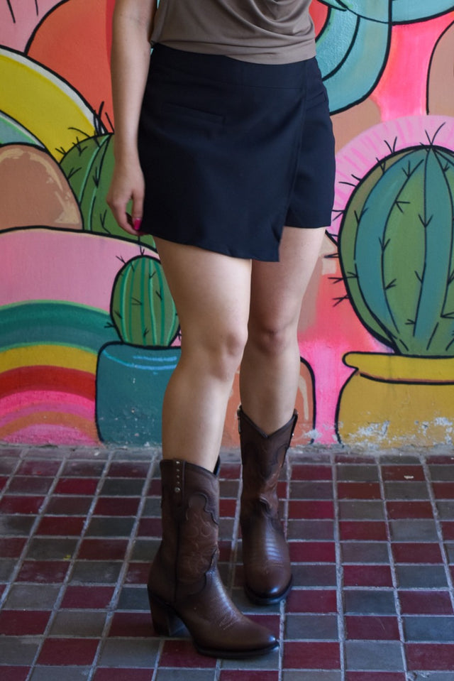 Falda‑Short “Black Mini Classic”