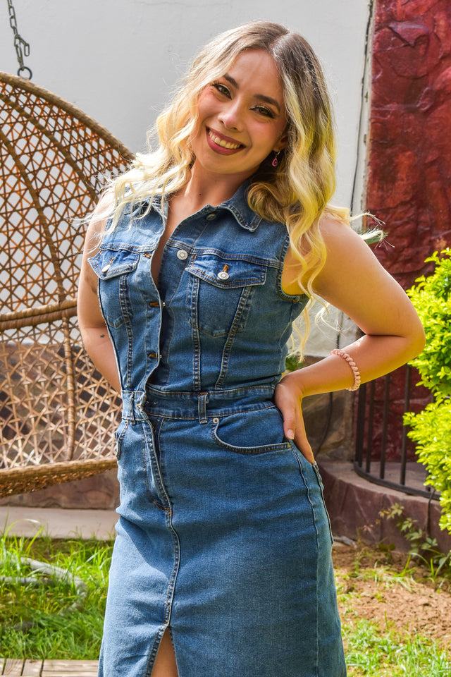 Vestido Denim