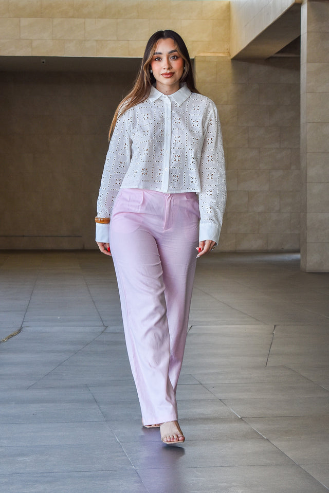 Pantalón tiro alto