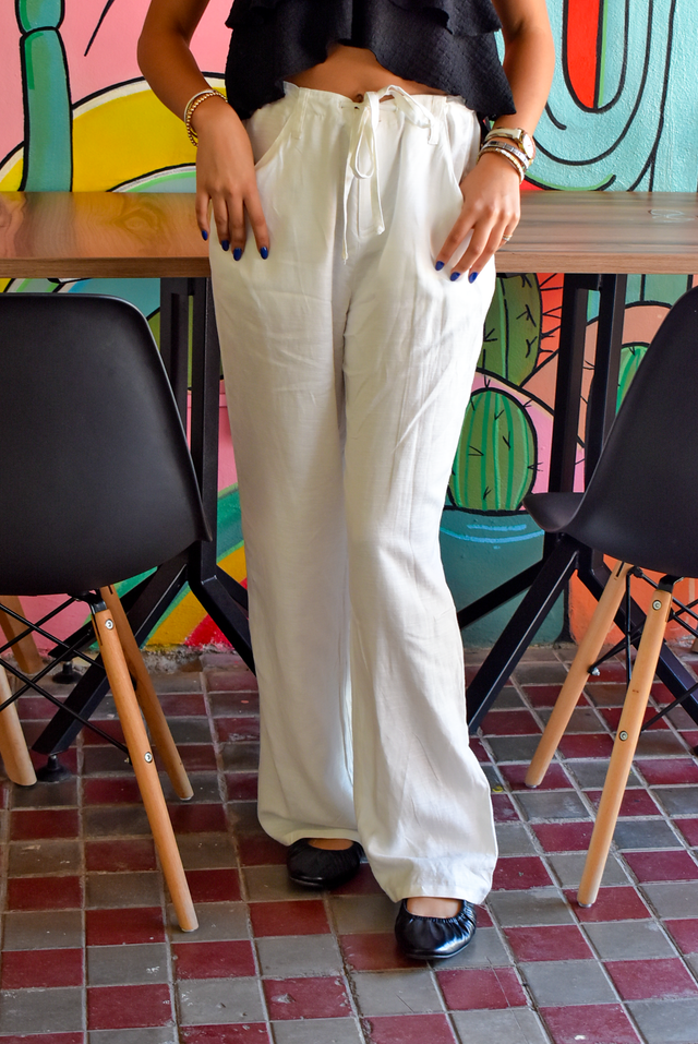 PANTALÓN CON MOÑO