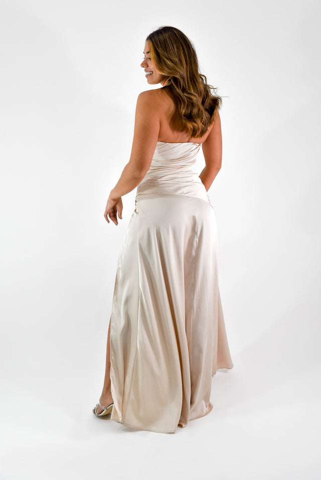 VESTIDO SATINADO