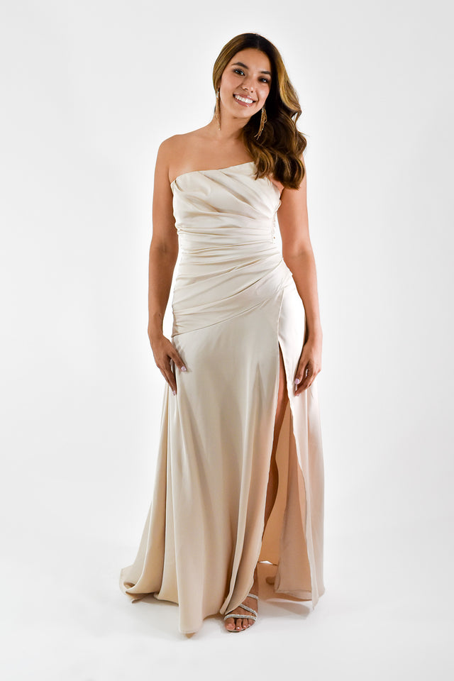 VESTIDO SATINADO