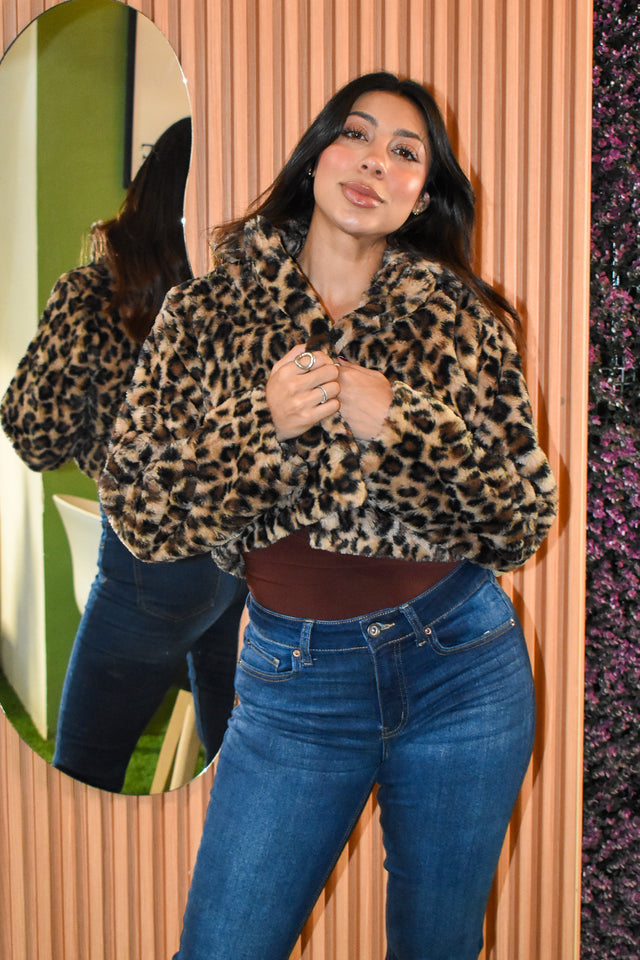 CHAMARRA ANIMAL PRINT