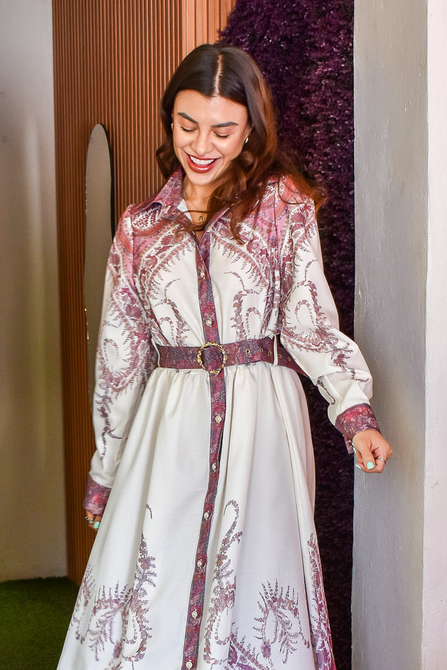 Vestido Vintage Flower