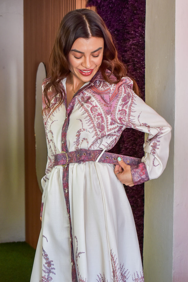 Vestido Vintage Flower