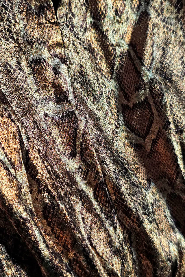 VESTIDO SATINADO ANIMAL PRINT