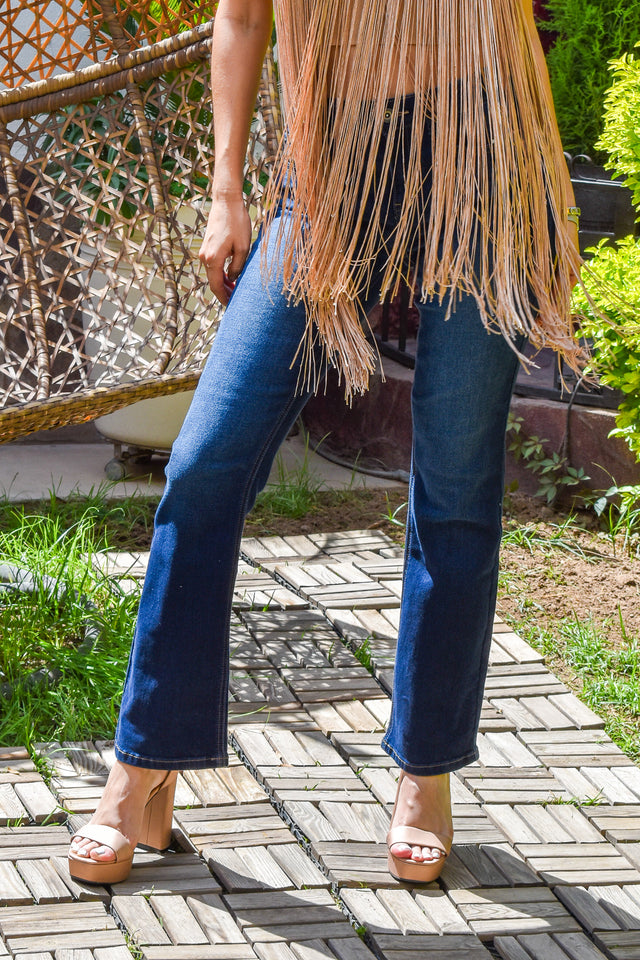 Jeans Recto Tiro Medio