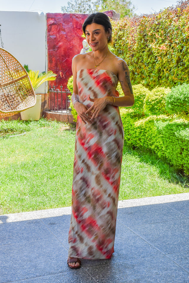 Vestido "Marbled Aura"