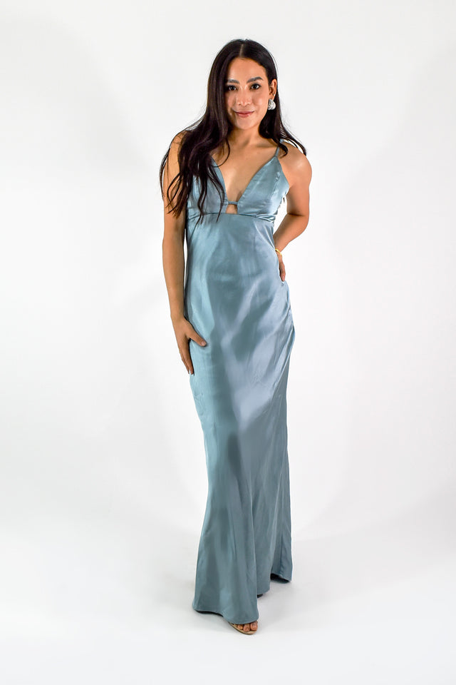 VESTIDO SATINADO