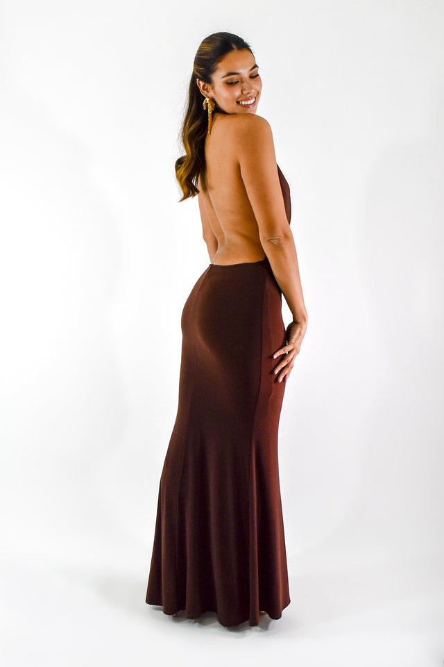 VESTIDO HALTER AJUSTADO
