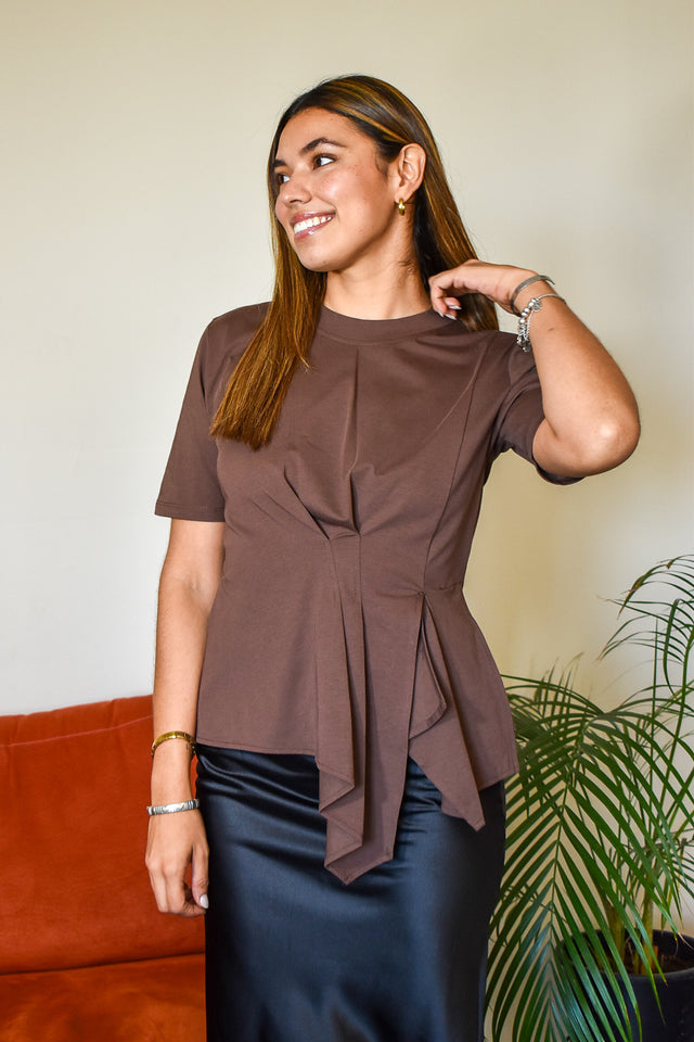 BLUSA CON NUDO