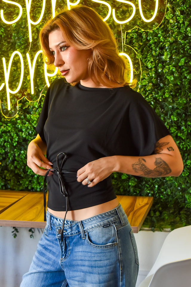Blusa con listón